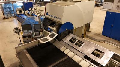 Översiktsbild av 2008 Trumpf TruLaser Tube 7000 CNC profile laser cutting machine